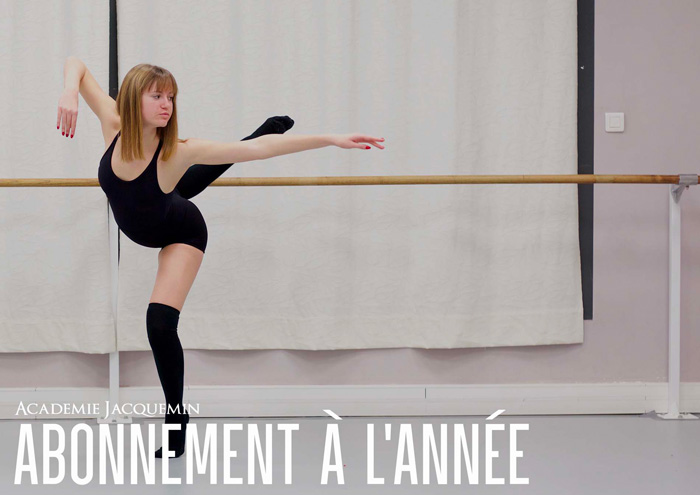 Abonnement annuel à l'Académie de Danse Jacquemin Lille - Illustration danseuse jazz